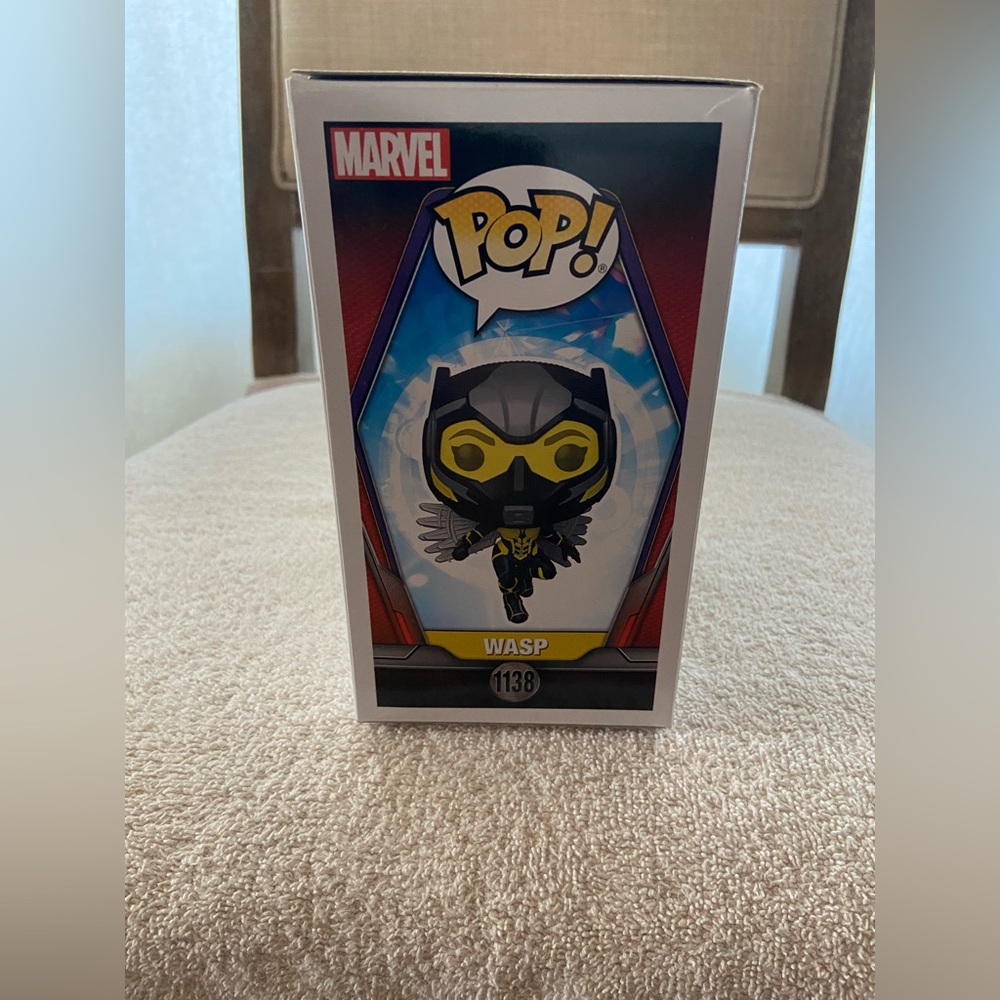 POP Marvel: Ant-Man and The Wasp: Quantumania - Wasp Funko Vinyl Figure - Picture 6 of 6